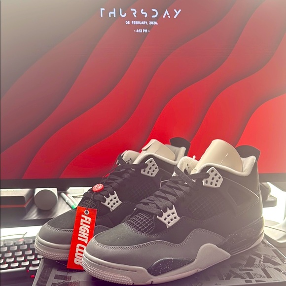 Jordan Black and White Men's Shoes